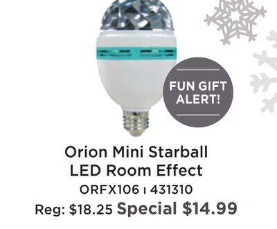 Long & McQuade Orion mini starball room effect offer