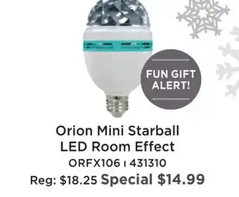 Long & McQuade Orion mini starball room effect offer