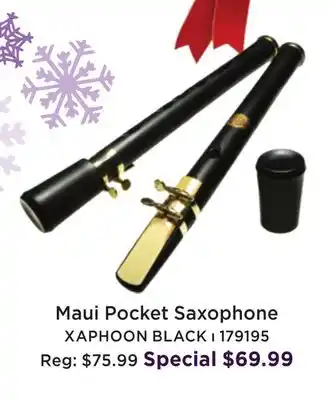 Long & McQuade Pocket saxophone offer