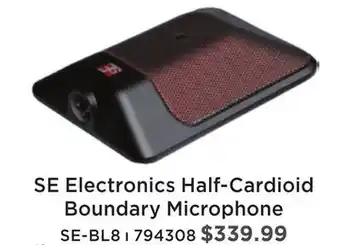 Long & McQuade Se electronics bl8 boundary microphone offer