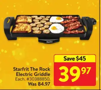 Walmart Starfrit the rock electric griddle offer