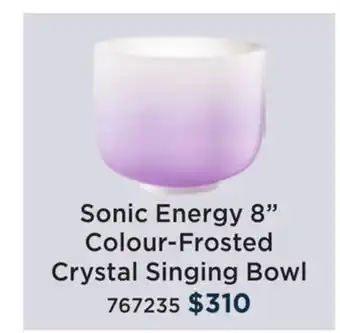 Long & McQuade Meinl sonic energy colour-frosted crystal singing bowl, 8 offer