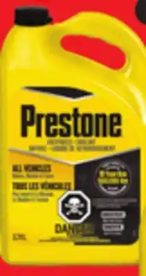 Canadian Tire Prestone concentrate antifreeze/coolant, 3.78l offer