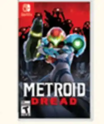 GameStop Nintendo switch metroid dread offer