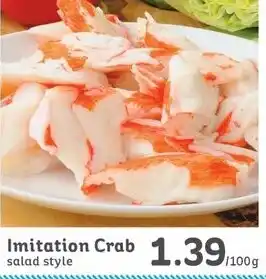 IGA Imitation Crab salad style offer
