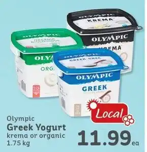IGA Olympic Greek Yogurt offer