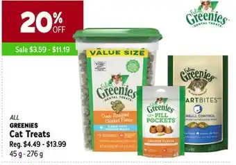 Ren’s Pets Depot All greenies cat treats offer
