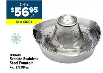 Ren’s Pets Depot Petsafe seaside stainless steel fountain offer