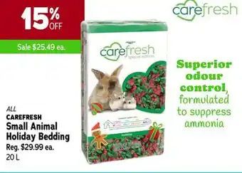 Ren’s Pets Depot All carefresh small animal holiday bedding offer