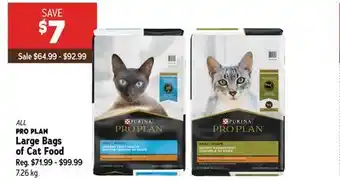 Ren’s Pets Depot All pro plan large bags of cat food offer
