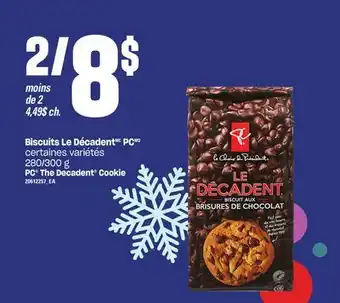 Provigo Biscuits le décadent pc, 280/300 g offer
