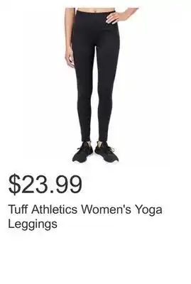 Costco Tuff athletics women's yoga leggings offer