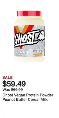 Well Ghost vegan protein powder peanut butter cereal milk offer
