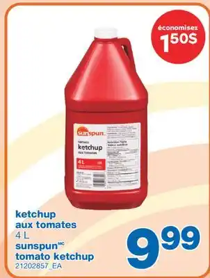Wholesale Club Ketchup aux tomates, 4 l offer
