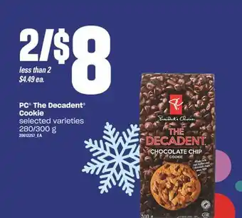Valu-mart Pc the decadent cookie, 280/300 g offer