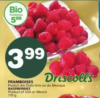 IGA RASPBERRIES offer