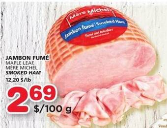 IGA SMOKED HAM offer