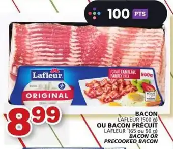 IGA BACON OR PRECOOKED BACON offer