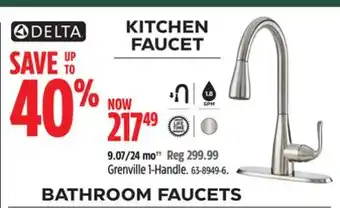 Canadian Tire Delta grenville 1-handle offer