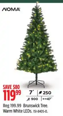 Canadian Tire Noma brunswick tree offer