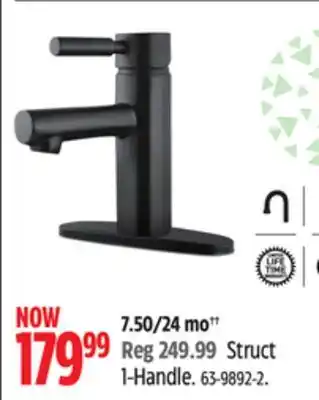 Canadian Tire Delta struct 1-handle offer
