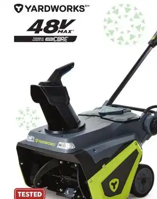 Canadian Tire Yardworks 96v single-stage snowblower, 21 offer