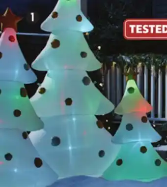 Canadian Tire Noma smart voice command inflatable 8' tree offer