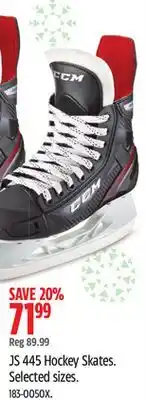 Canadian Tire Ccm js 445 hockey skates offer