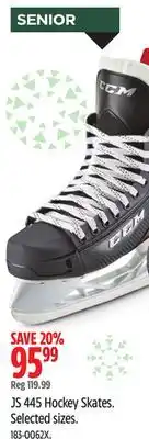 Canadian Tire Ccm js 445 hockey skates offer