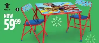 Canadian Tire Paw patrol activity table/chairs set offer
