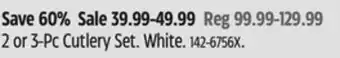 Canadian Tire Kitchenaid 2 or 3-pc cutlery set offer