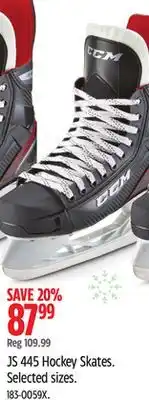 Canadian Tire Ccm js 445 hockey skates offer