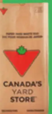 Canadian Tire Compostable 2-ply leaf bags, 5-pack offer