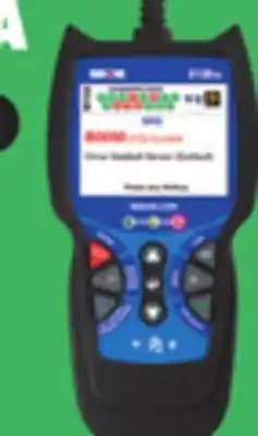 Canadian Tire Innova 3130rs obd2 code reader with abs, srs and network scan offer