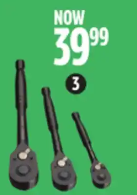 Canadian Tire Stanley 3-pc ratchet set offer