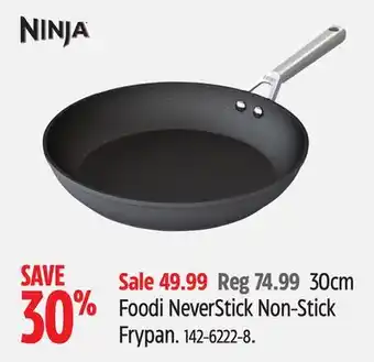 Canadian Tire Ninja 30cm foodi neverstick non-stick frypan offer