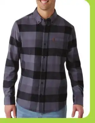 Hudson's Bay Chaps men's flannel shirts offer