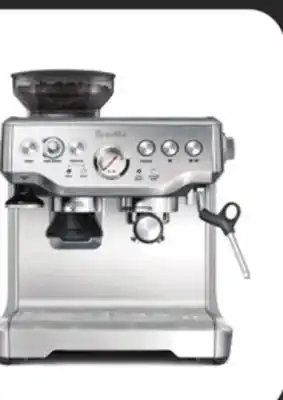 Hudson's Bay Breville barista express espresso machine offer