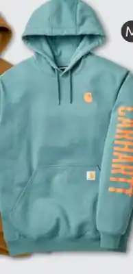 Mark's Men's carhartt rain defender graphic hoodies offer