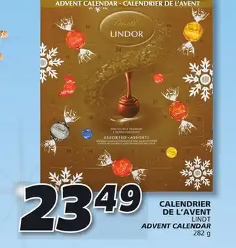 IGA Lindt advent calendar offer