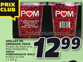 IGA Pom wonderful fresh pomegranate arils offer