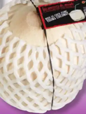 IGA Young coconut offer