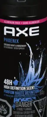 IGA Axe shampoo offer