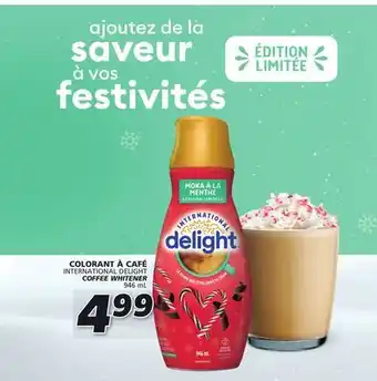 IGA International delight coffee whitener offer
