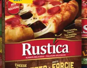 IGA Rustica frozen pizza offer