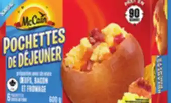 IGA Mccain frozen pizza or breakfast pockets offer