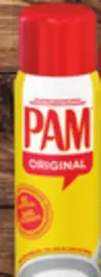 IGA Pam non-stick cooking spray offer