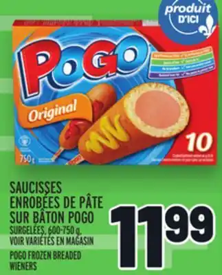 Metro Saucisses enrobées de pâte sur bâton pogo | pogo frozen breaded wieners offer