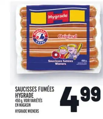 Metro Saucisses fumées hygrade | hygrade wieners offer