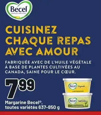 Metro Margarine becel, toutes variétés offer